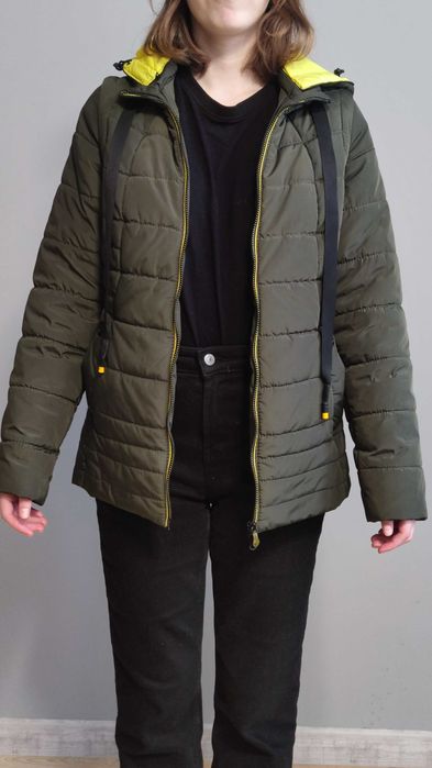 Демісезона куртка трансформер, Розмір S, хакі