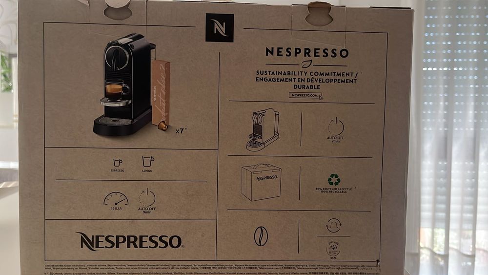 Máquina café Nespresso Nova! Nunca foi utilizada!!