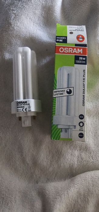 Lâmpada Fluorescente Osram 26W GX24q-3  White
