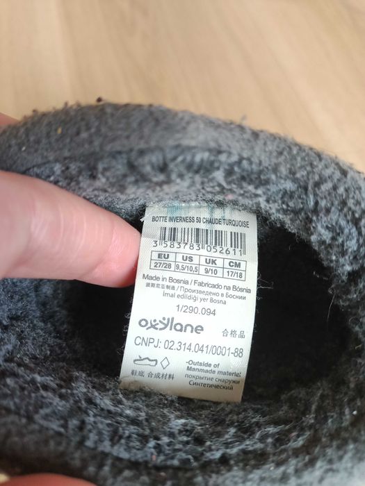 Kaloszki Decathlon uniwersalne