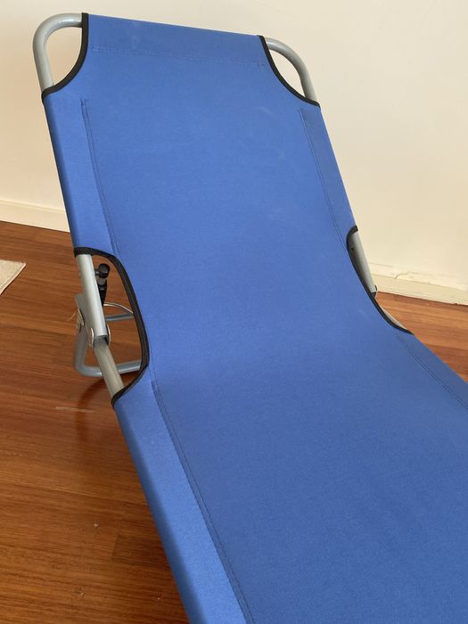 Espreguiçadeira dobravel portatil