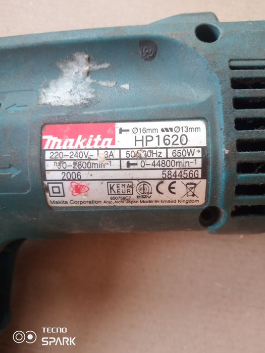 Дрель Makita патрон.
