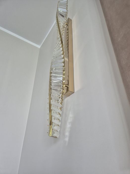 Kinkiet glamour 100cm długości