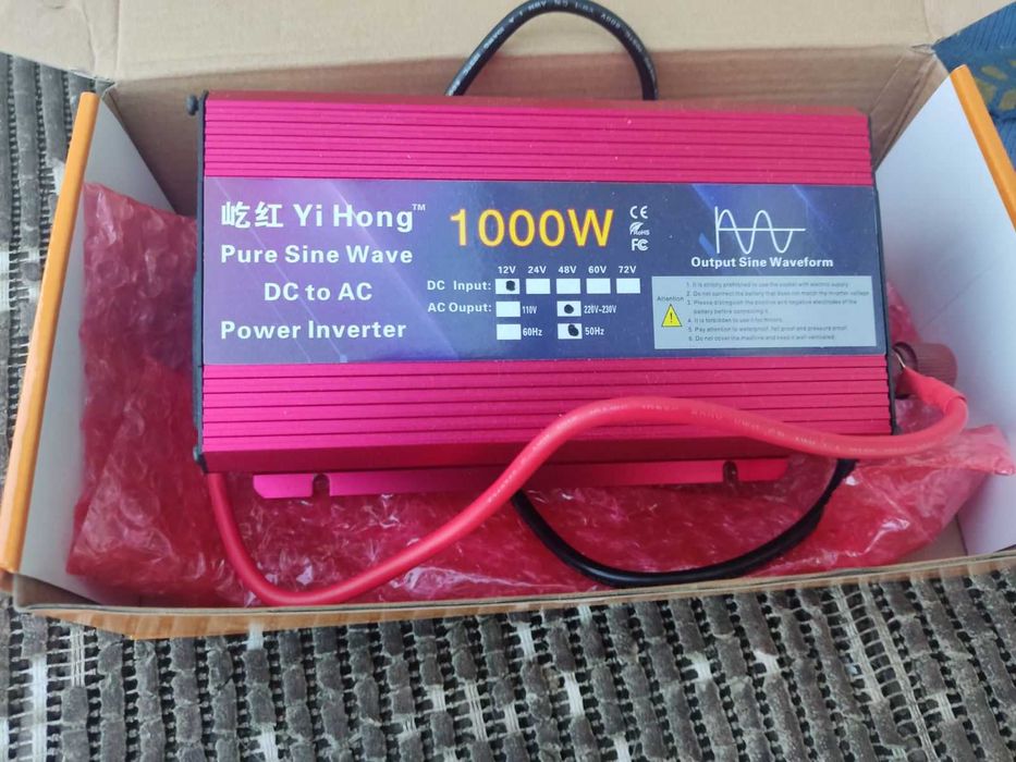 Инвертор 12/220 - 1000w чистый синус