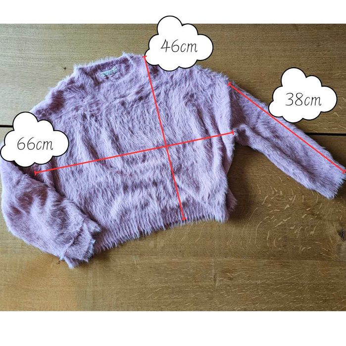 Miękki sweterek 146/152 H&M