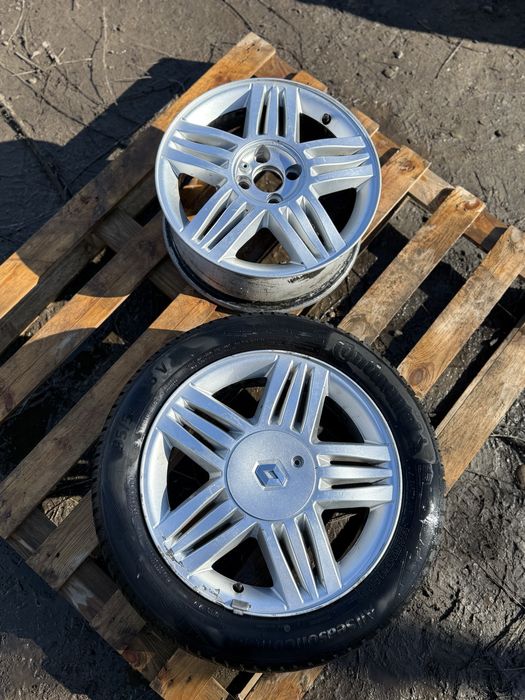 Диски р16 4/100 renault рено титани колесо 2 шт диск оригінал