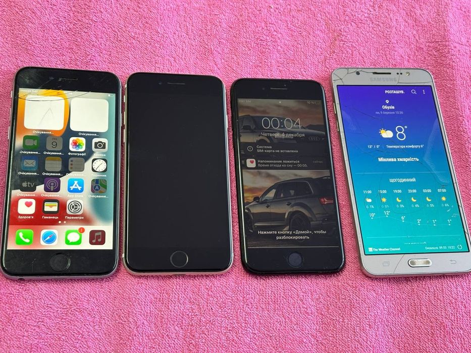 Лот iphone 6s,7,samsung на запчвстини