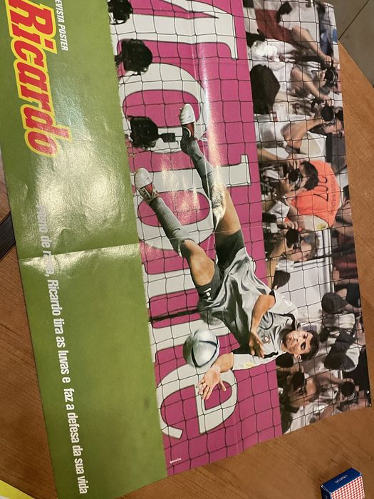 Revista poster euro 2004 Ricardo