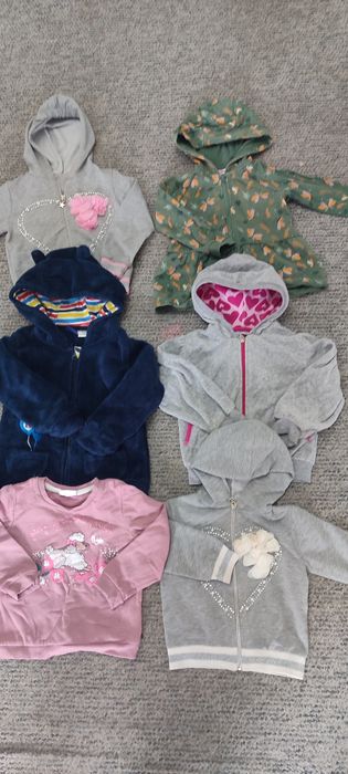 Zestaw paka ubrań dziewczynka  rozm 92