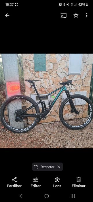 Bicicleta BTT Scott spark RC world cup