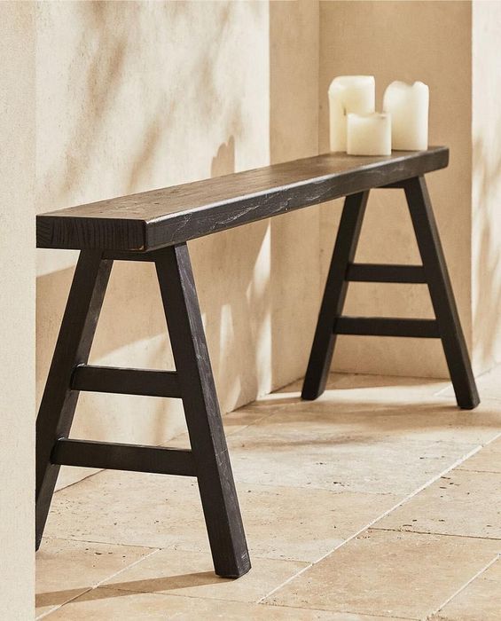 Banco Zara Home Preto