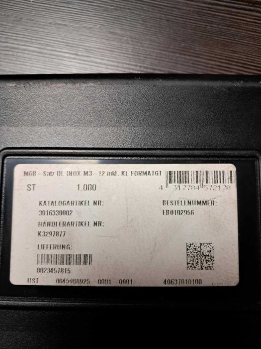 Zestaw gwintowników M3-12 INOX z wiertłem pod gwint FORMAT