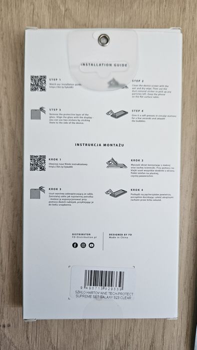 Szkło hartowane tech protect i etui samsung galaxy s23