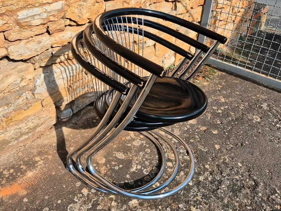 Krzesła Gastone Rinaldi - 6 sztuk Vintage.