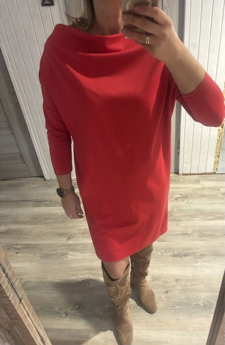 Sukienka czerwona TMC M/L