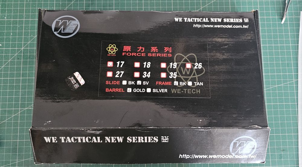 Upgraded WE Glock 17 - Airsoft GBB