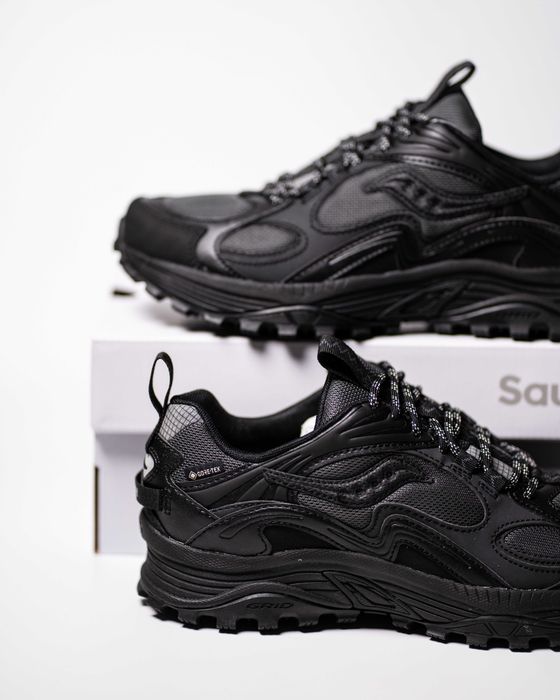Мужские кроссовки Saucony GRID AURA X GTX S70925-1 Black Gore-Tex