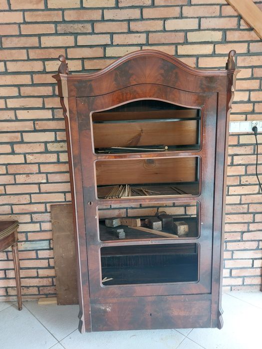 Witryna serwantka Ludwik Filip do renowacji