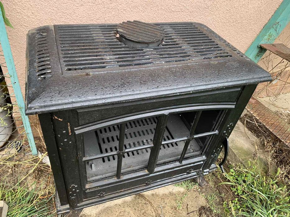 Пічь  камін. буржуйка 8 kw Supra france