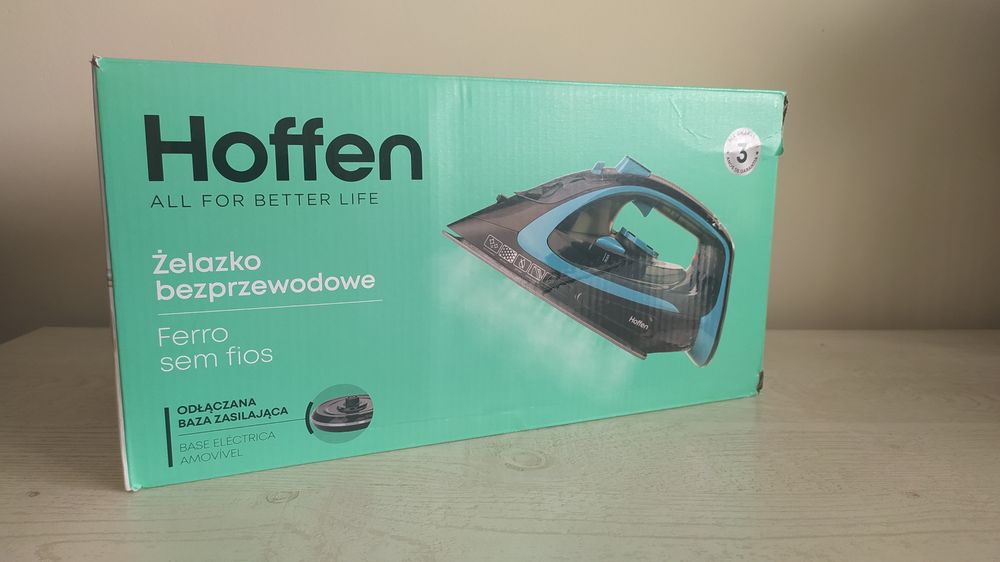 Żelazko bezprzewodowe 2400 W nowe hoffen