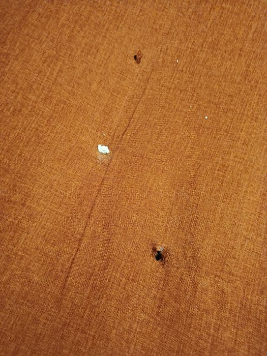 Sofa rozkładana z poduszkami