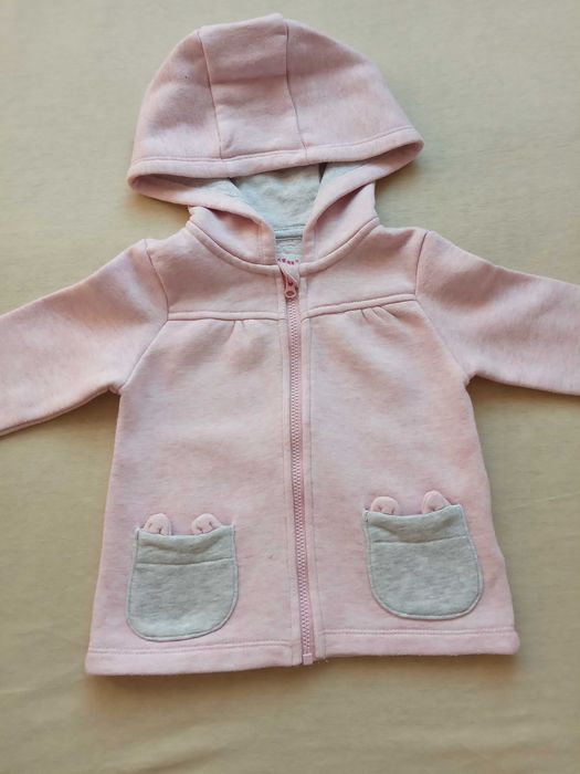 Dres, dresik dla dziewczynki, z kotkiem, r. 74/80