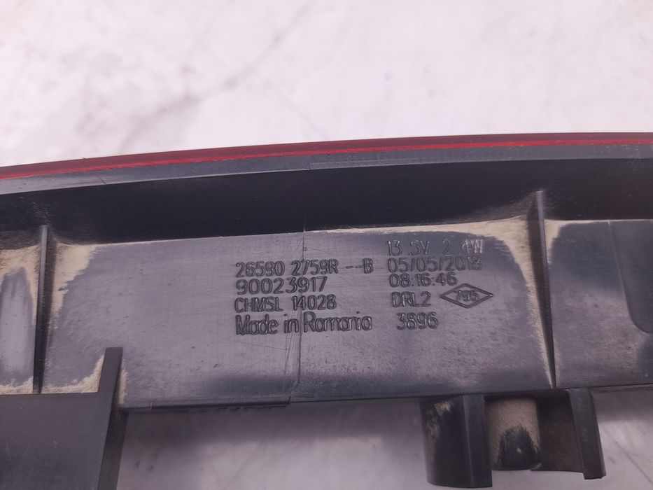 Luz stop adicional / 3º stop NISSAN Micra V (K14)