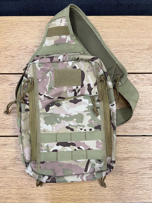 Сумка через пличе. Multicam