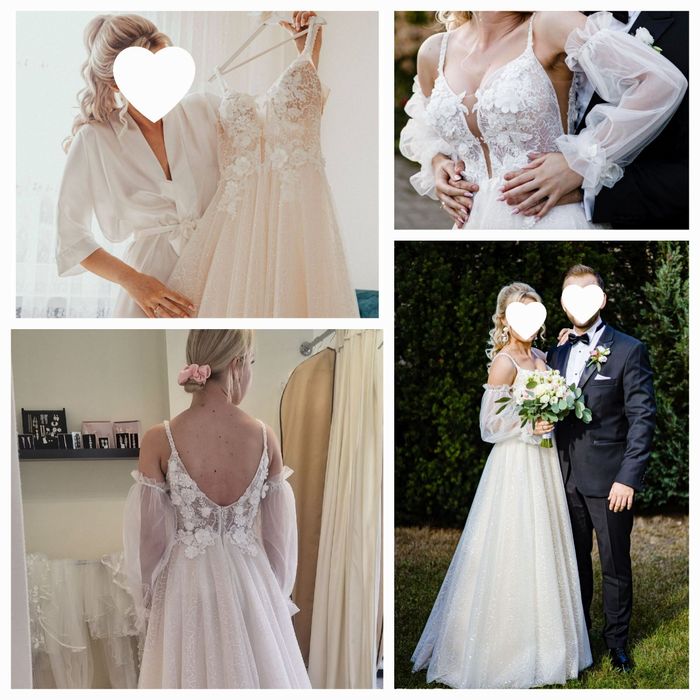 Suknia ślubna litera A