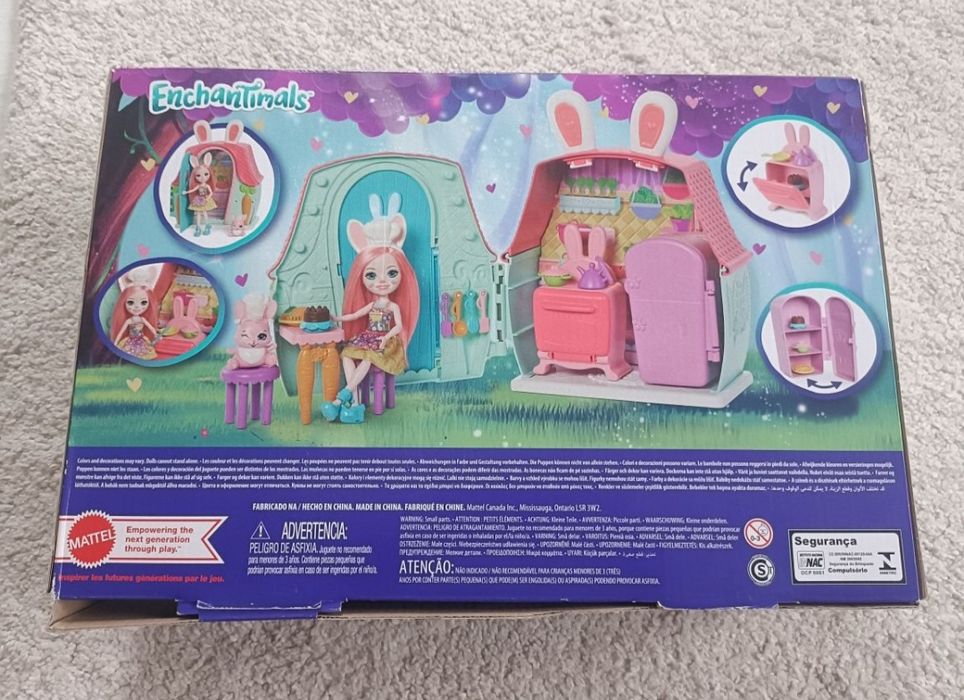 Enchantimals chatka króliczka bree bunny MATTEL