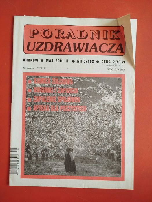 Poradnik uzdrawiacza, maj 2001, nr 5/102