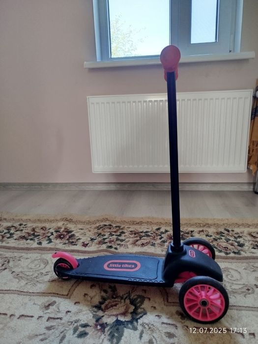 Самокат триколісний black pink