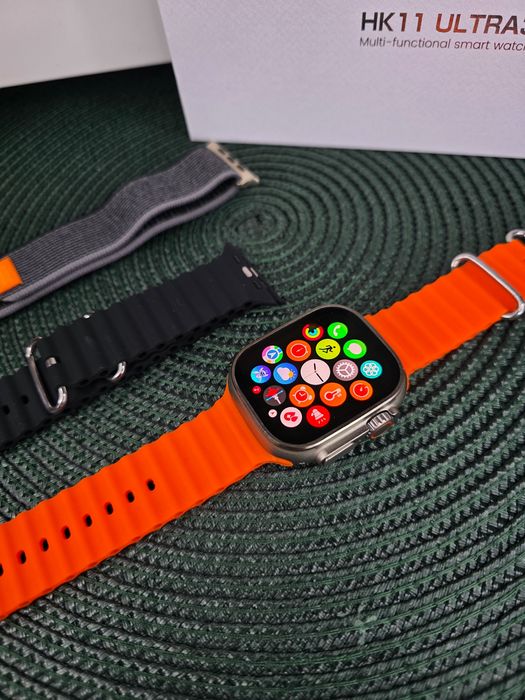 Smartwatch idealny na prezent HK Ultra3, AMOLED 2,12”  NOWY