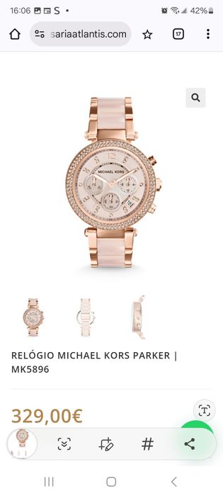 Relogio mulher michael kors MK5896