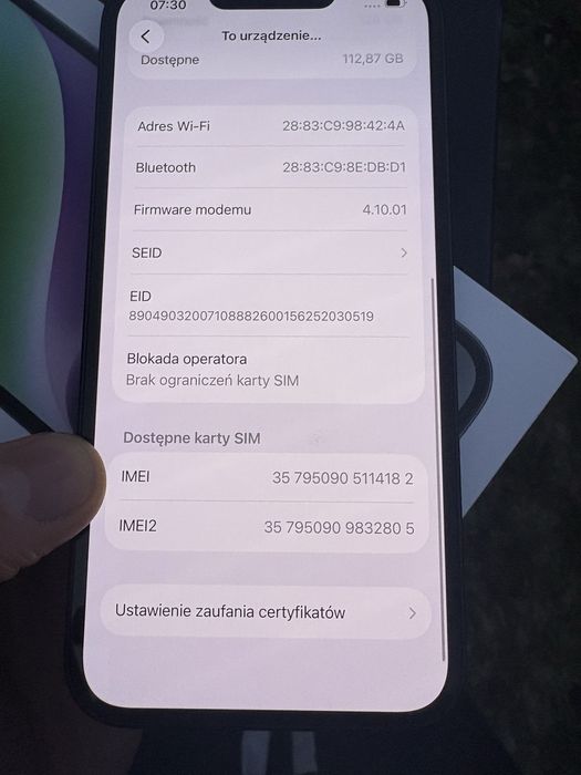 Iphone 14 | 86% bateria!!! | igielka stan, czarny