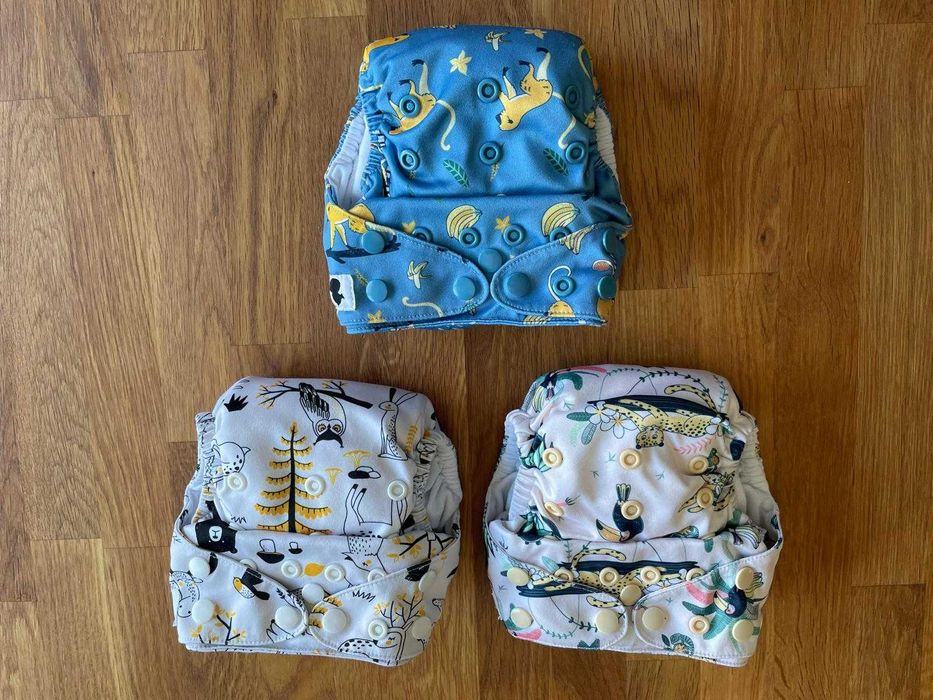 Fraldas Reutilizáveis - FLUFFY DUCKS All-in-2
