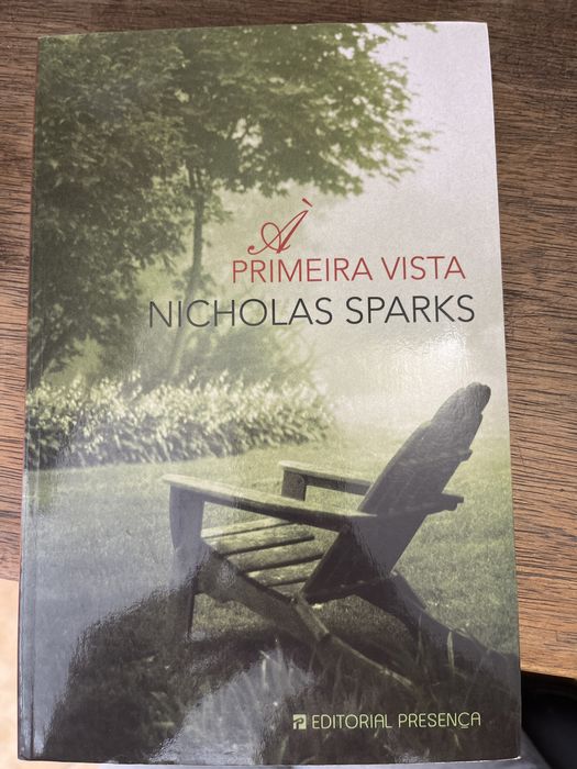 À Primeira Vista de Nicholas Sparks Livro