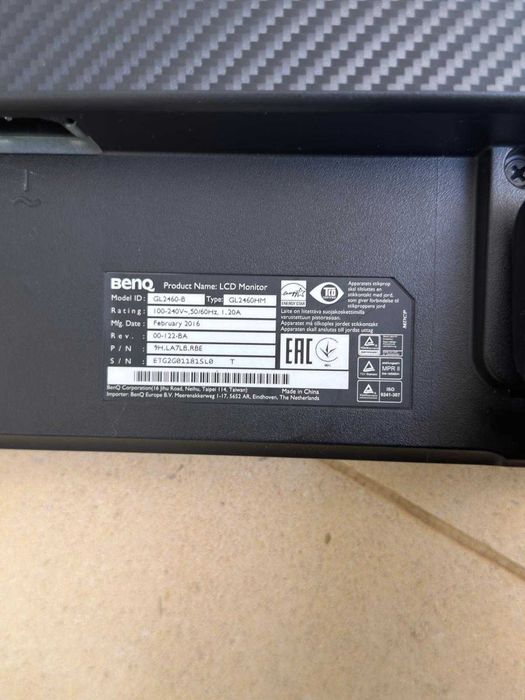 Monitor BenQ GL2460HM 24" Full HD (HDMI / Colunas Integradas / 2ms)