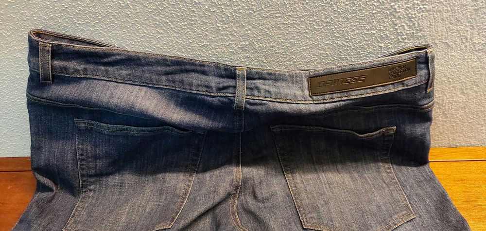 Calças Mota UNISEXO DAINESE Denim Blast Regular Tex Ganga (Tamanho 40) NOVAS