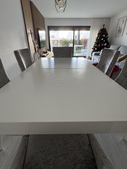 Mesa + cadeiras sala