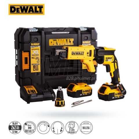 Wkrętarka do płyt G-K 18V XR Li-Ion z silnikiem bezszcz DCF620D2K