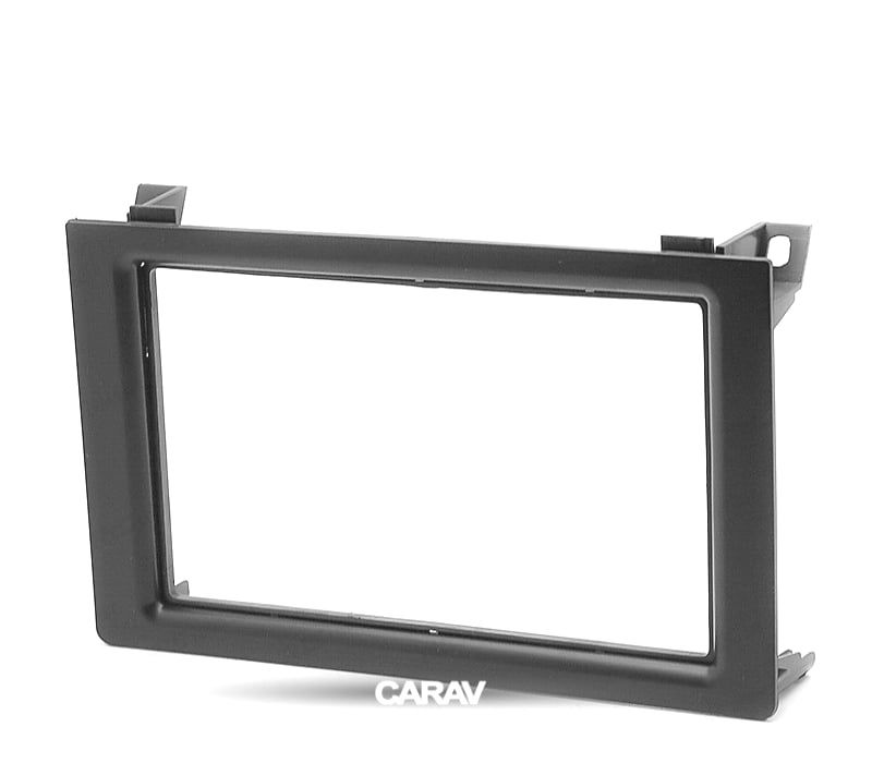 MOLDURA ADAPTADOR PRETA PARA RADIO 2-DIN PARA SAAB 9-3