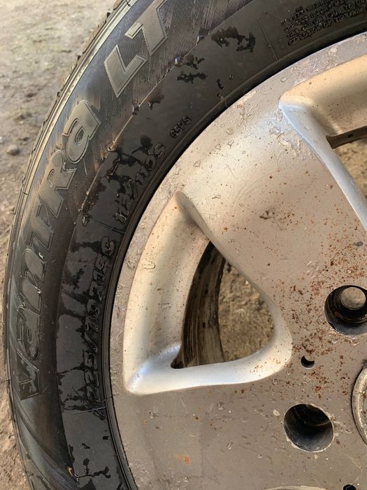 Диски з шинами 5*130, sprinter/LT, 225/70 R15C