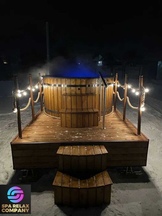 Виробники чанів джакузі. Баня офуро Спа купель Мобільна лазня