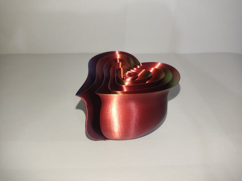 Serce 8cm ozdoba walentynkowa Druk 3D FDM