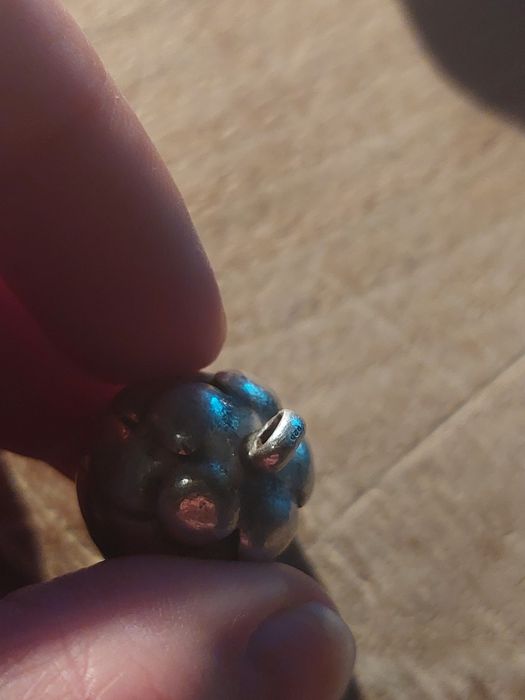 2 pendentes de prata