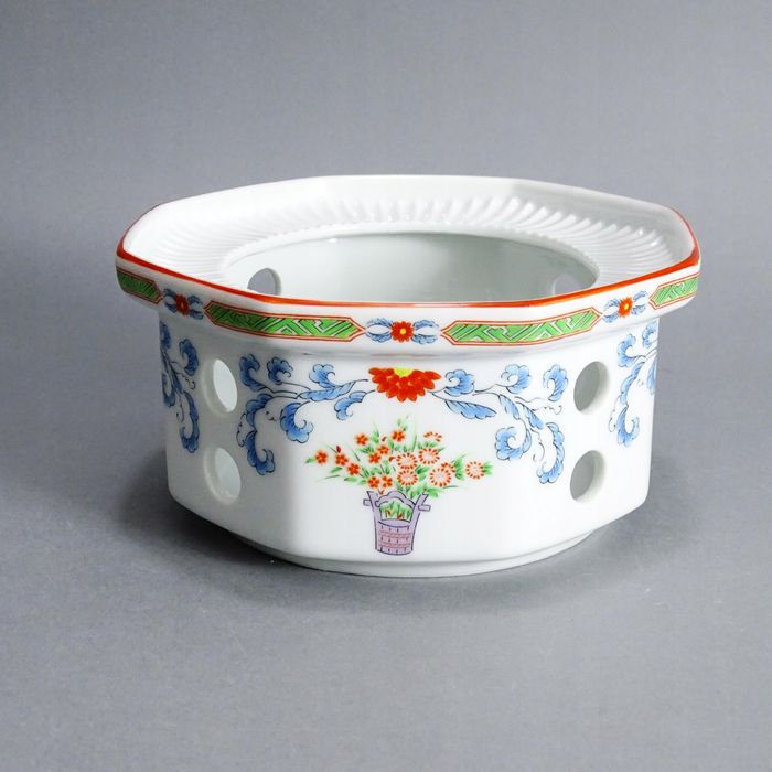 japonia porcelanowy podgrzewacz stołowy tealight kabuki