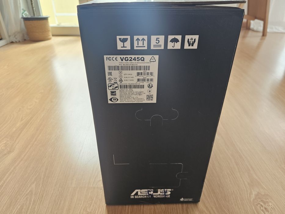 Monitor ASUS VG245Q 1080p 75hz 24'