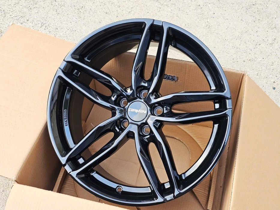 Alufelgi 5x120 19 ET34 BMW E46 E90 F10 F30 F11 F31 E91 E92 E93 X1 X3 X4 X5 3GT Opel Insignia VW T5 T5.1 T6 Chevrolet Camaro NIMIECKIE czarny połysk