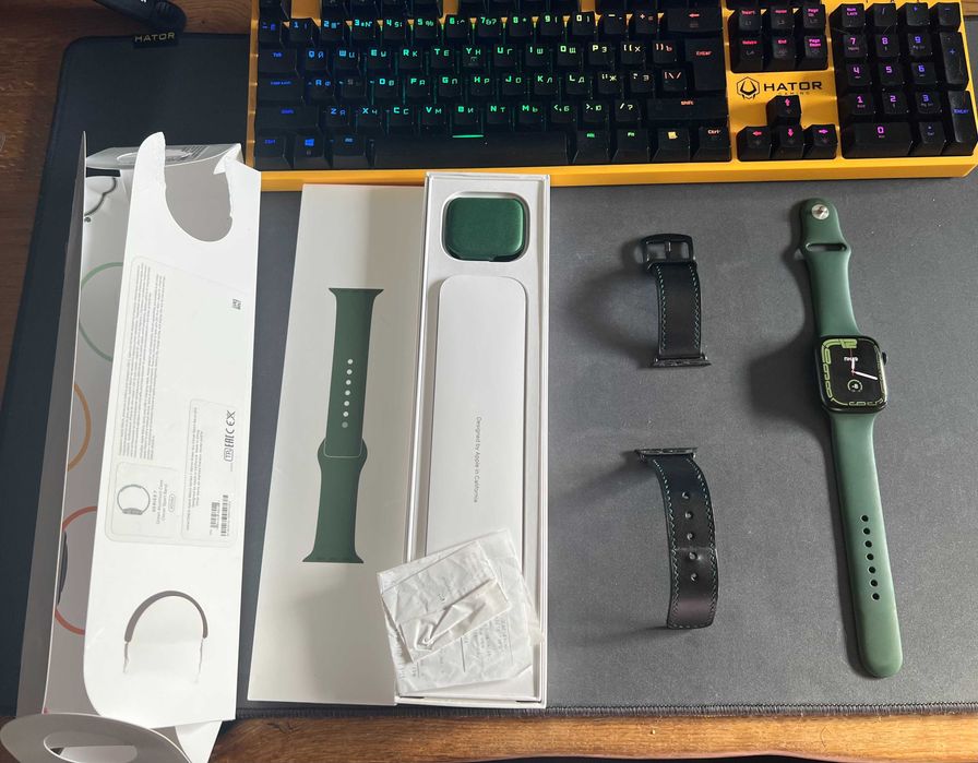 Apple Watch Series 7 45 мм Green